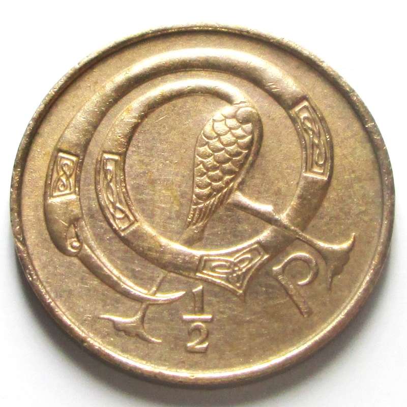 1971 Ireland Half Penny