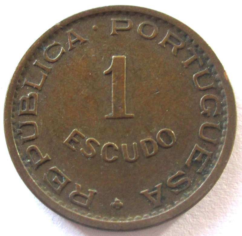 1968 Mozambique 1 Escudo