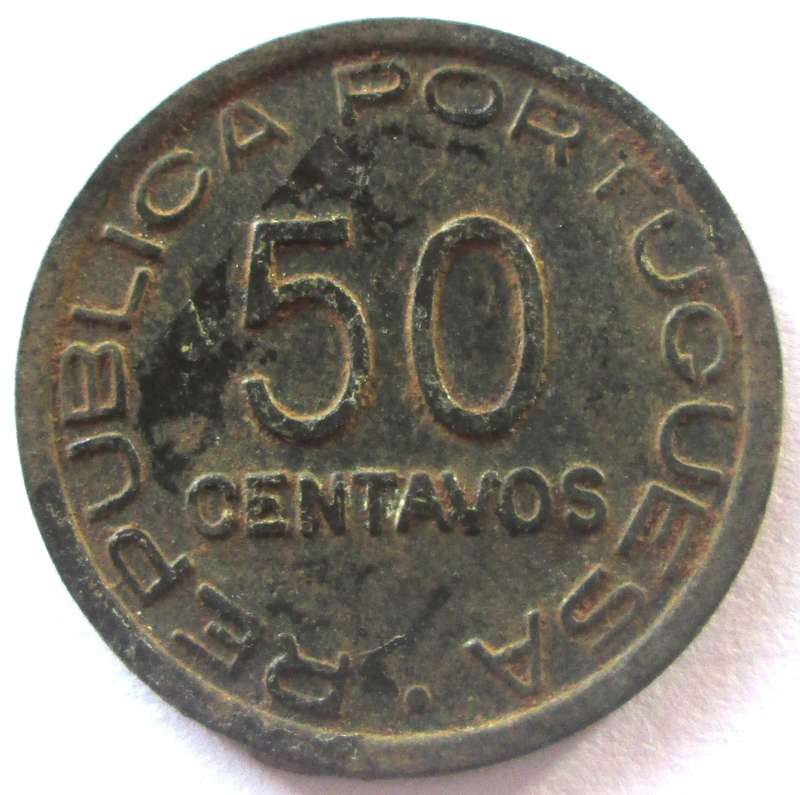 1945 Mozambique 50 Centavos
