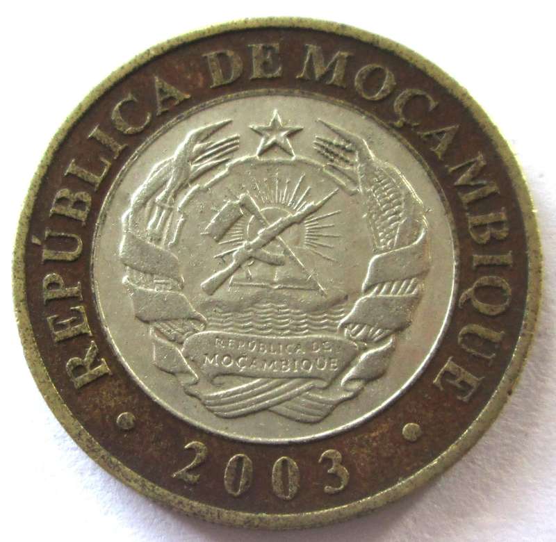 2003 Mozambique 10 000 Meticais