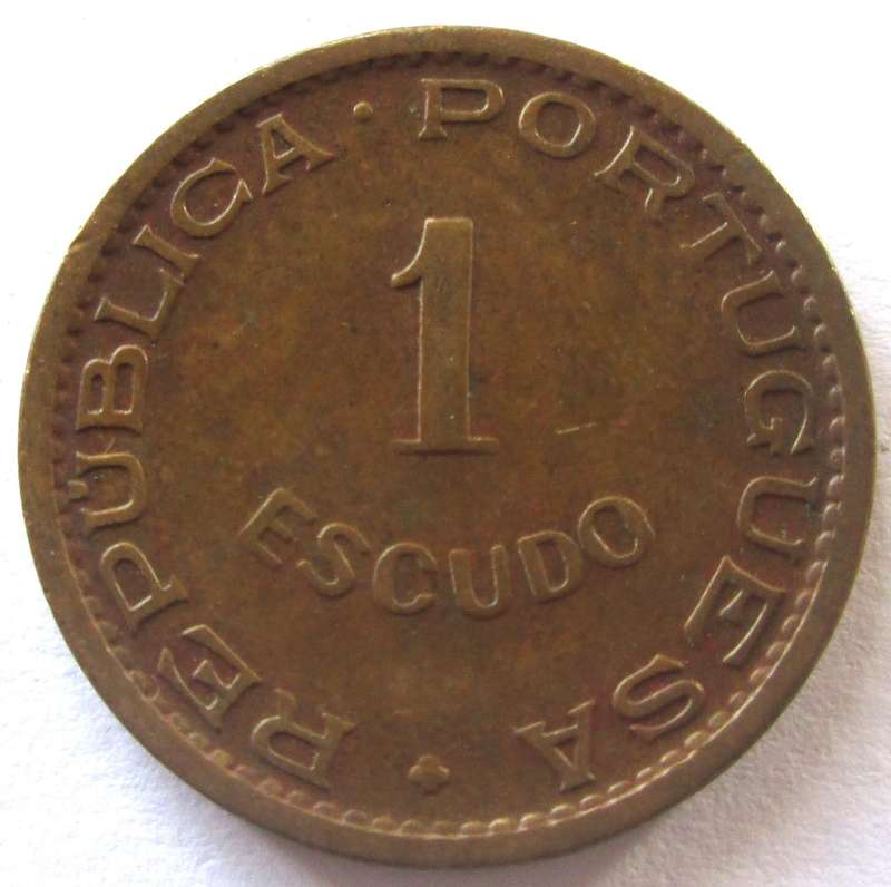 1953 Mozambique 1 Escudo
