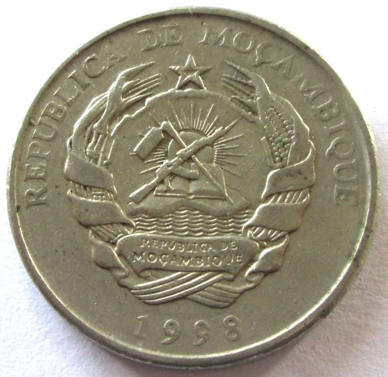1998 Mozambique 5000 Meticais