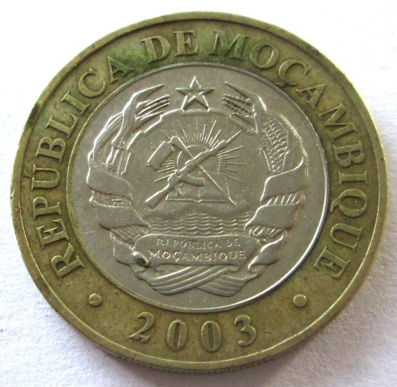 2003 Mozambique 10 000 Meticais