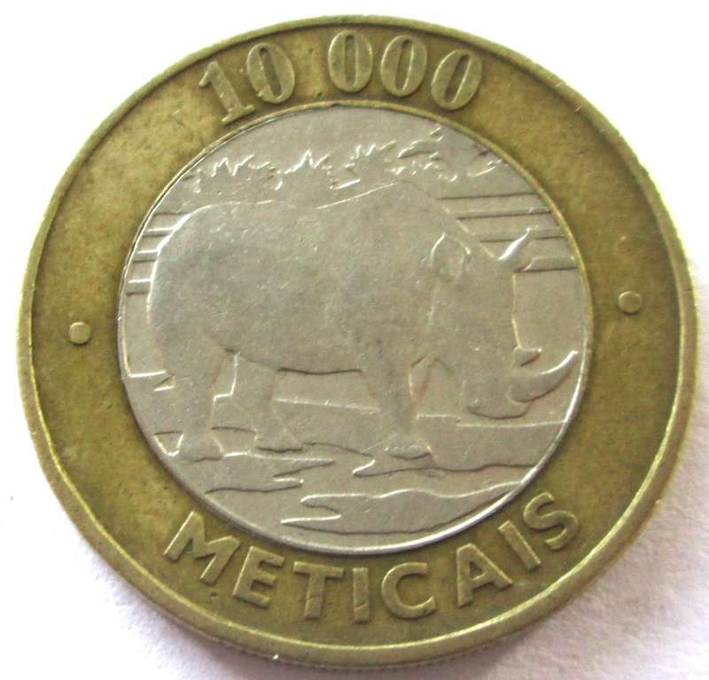 2003 Mozambique 10 000 Meticais