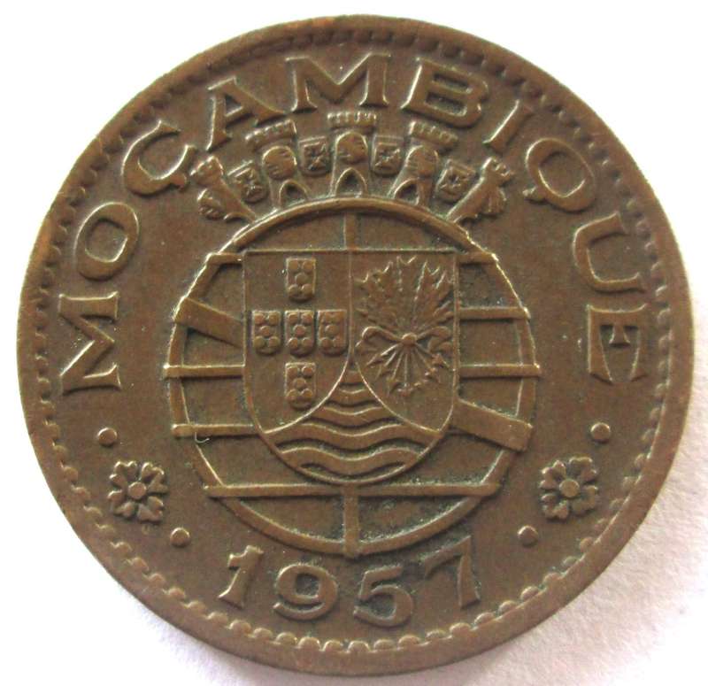 1957 Mozambique 1 Escudo