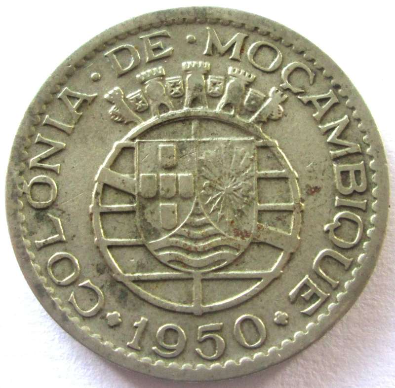 1950 Mozambique 1 Escudo