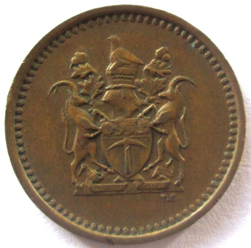 1975 Rhodesia 1 Cent