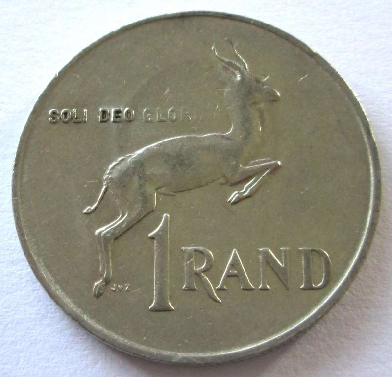 1990 Republic of South Africa 1 Rand
