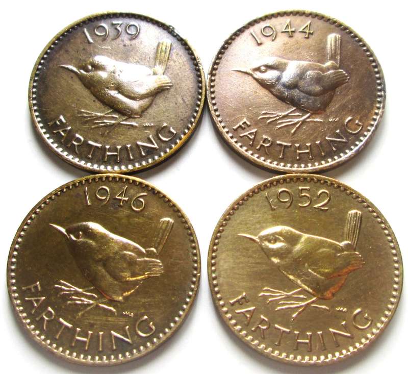 Farting Great Britain 1939 + 1944 + 1946 + 1952