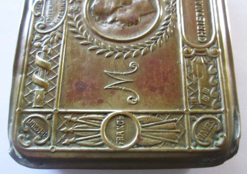 1914 Princess Mary Christmas Gift Box Brass Tin World War 1