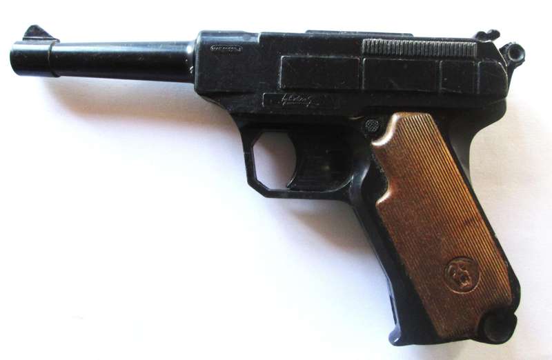 1983 Cap Toy Gun Edison Giocattoli lionmatic Made in Italy
