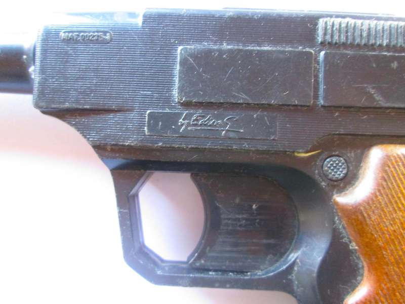 1983 Cap Toy Gun Edison Giocattoli lionmatic Made in Italy