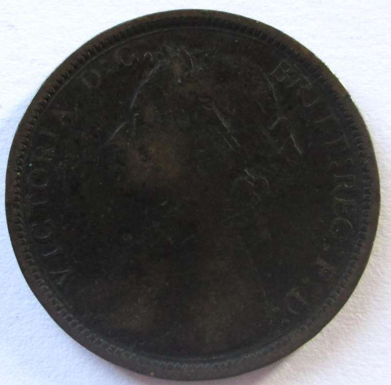 1881 Great Britain Half Penny