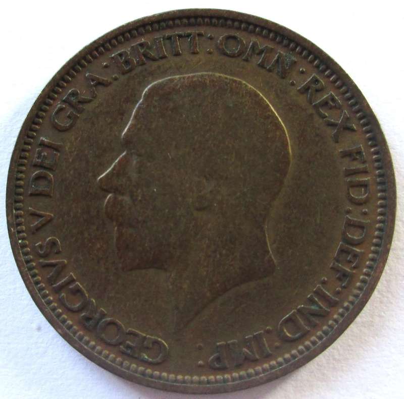 1930 Great Britain Half Penny