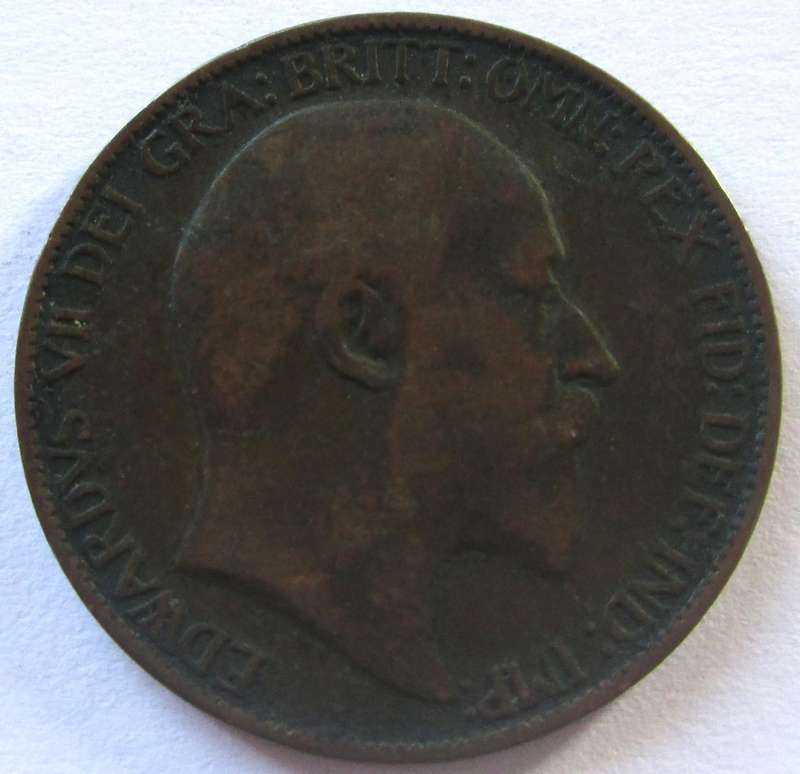 1910 Great Britain Half Penny