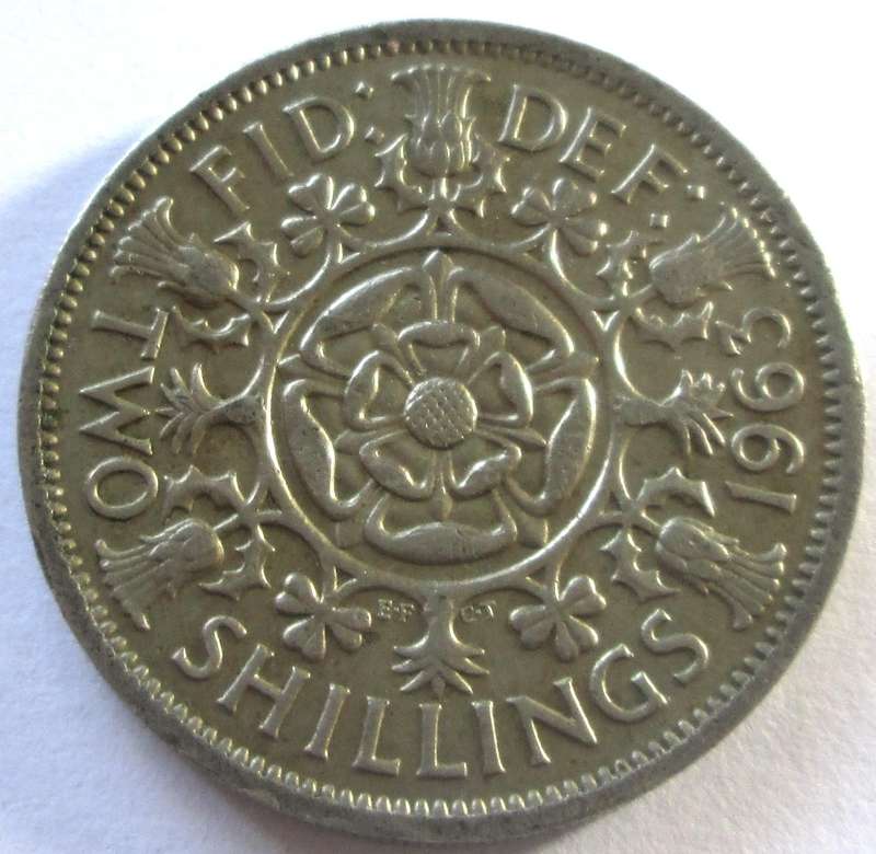 1963 Great Britain 2 Shillings