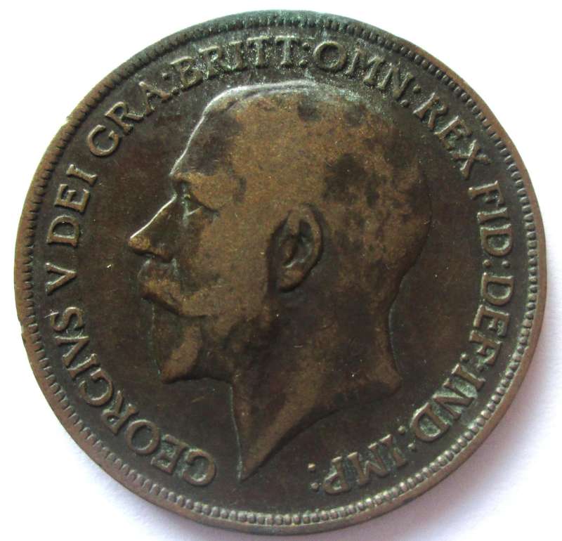 1917 Great Britain 1 Penny