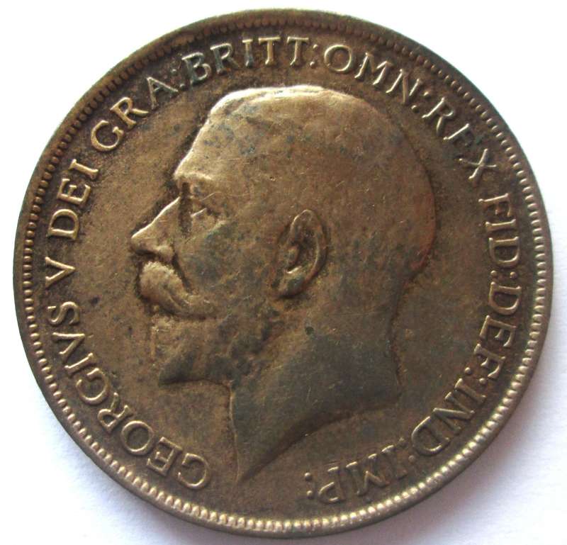 1913 Great Britain 1 Penny