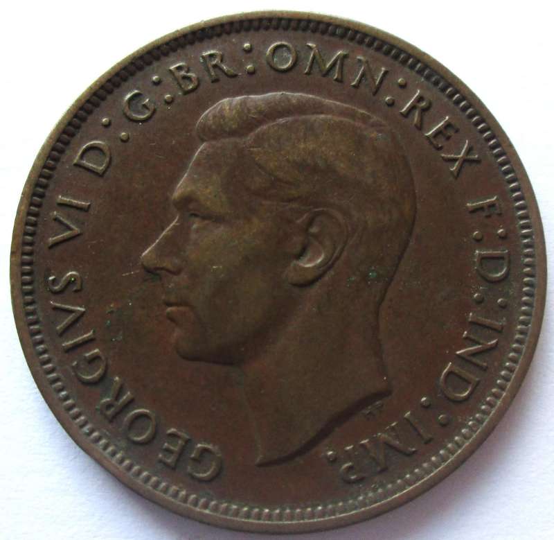 1939 Great Britain 1 Penny