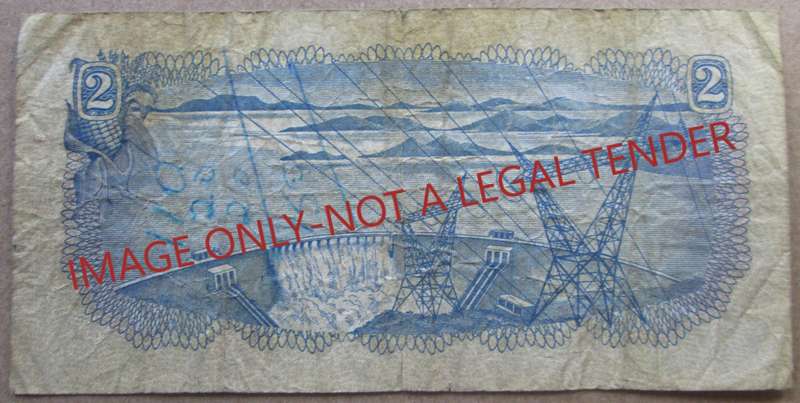 Two Rand South Africa Serial Nr D88 960758