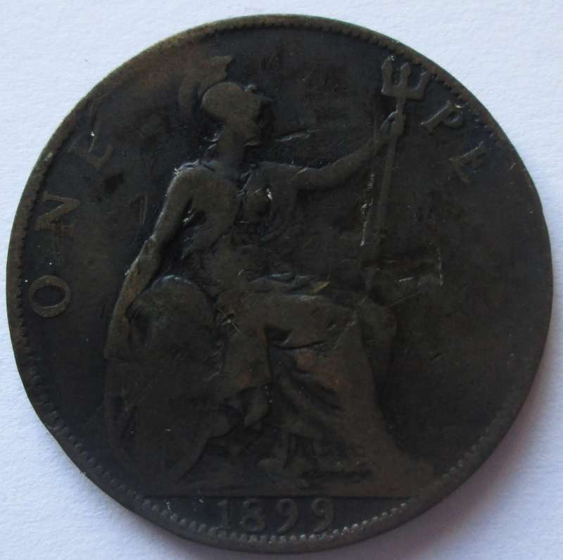 1899 Great Britain 1 Penny