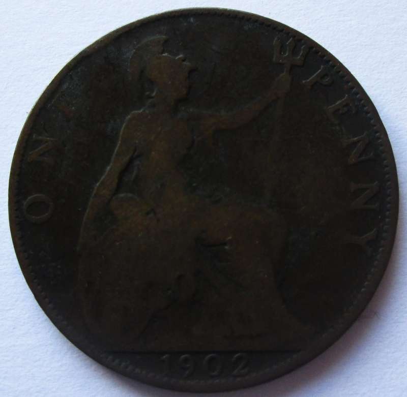 1902 Great Britain 1 Penny