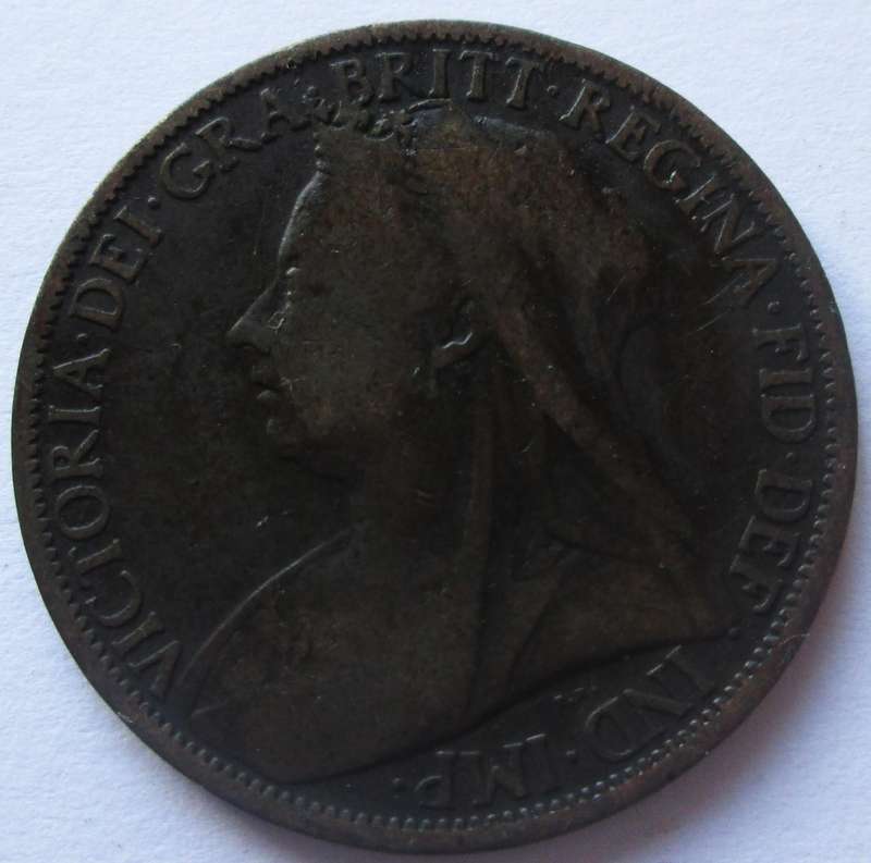 1901 Great Britain 1 Penny