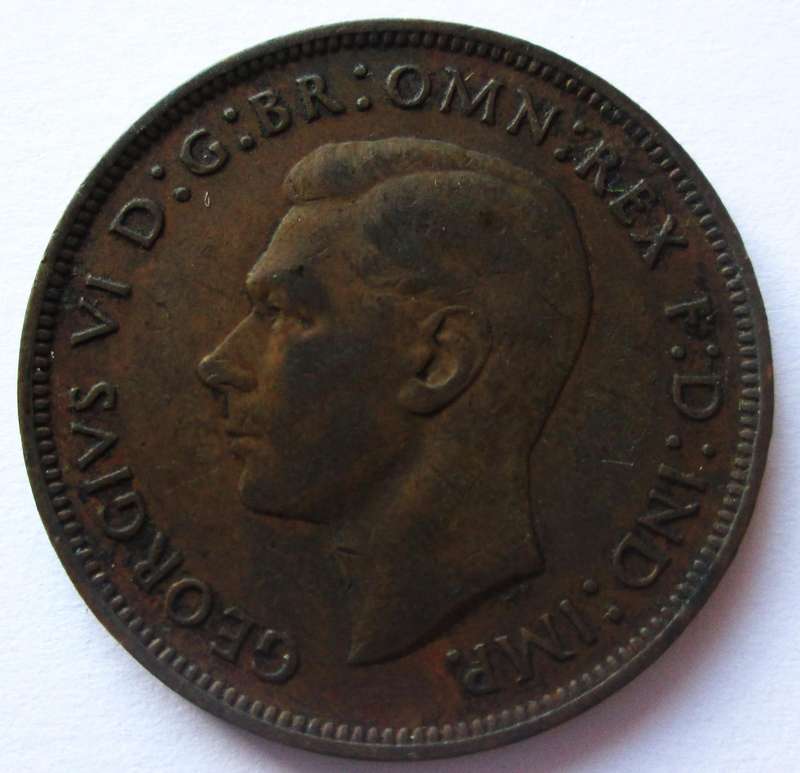 1944 Great Britain 1 Penny