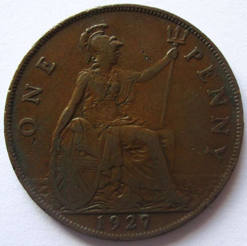 1927 Great Britain 1 Penny