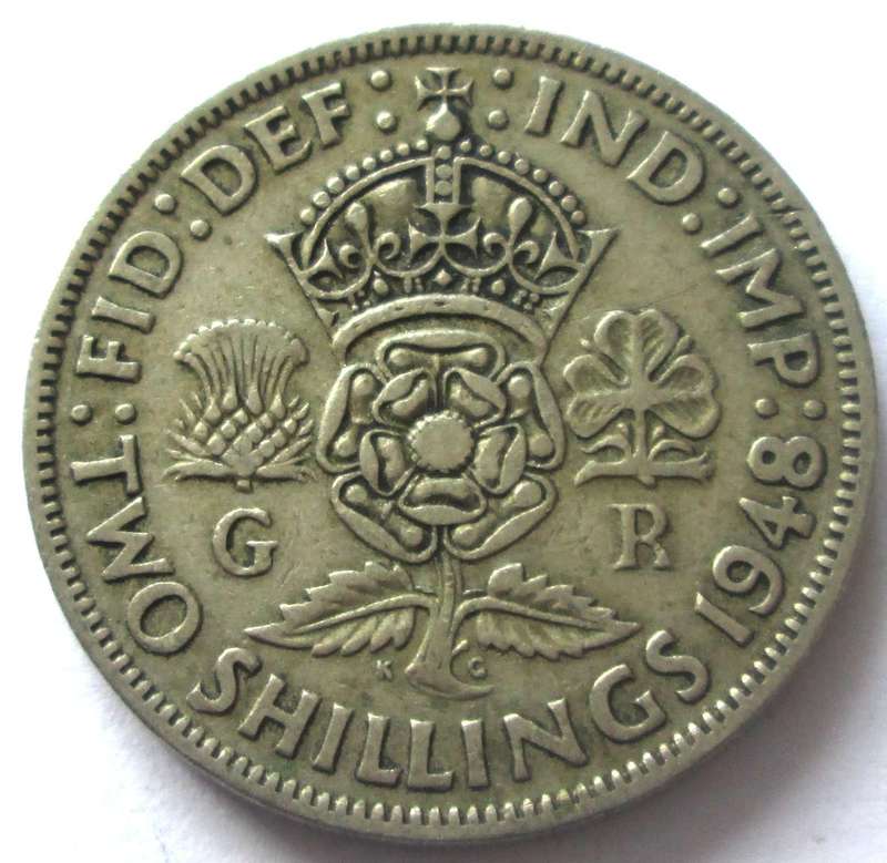 1948 Great Britain 2 Shillings