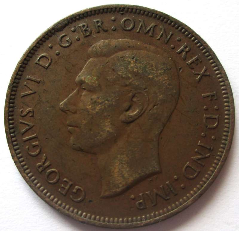 1947 Great Britain 1 Penny