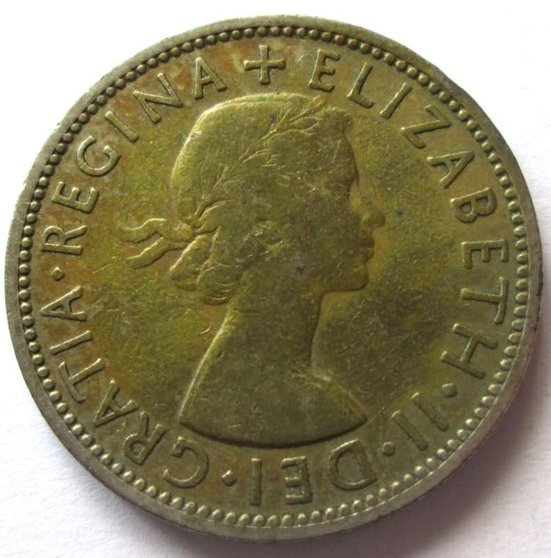 1955 Great Britain 2 Shillings