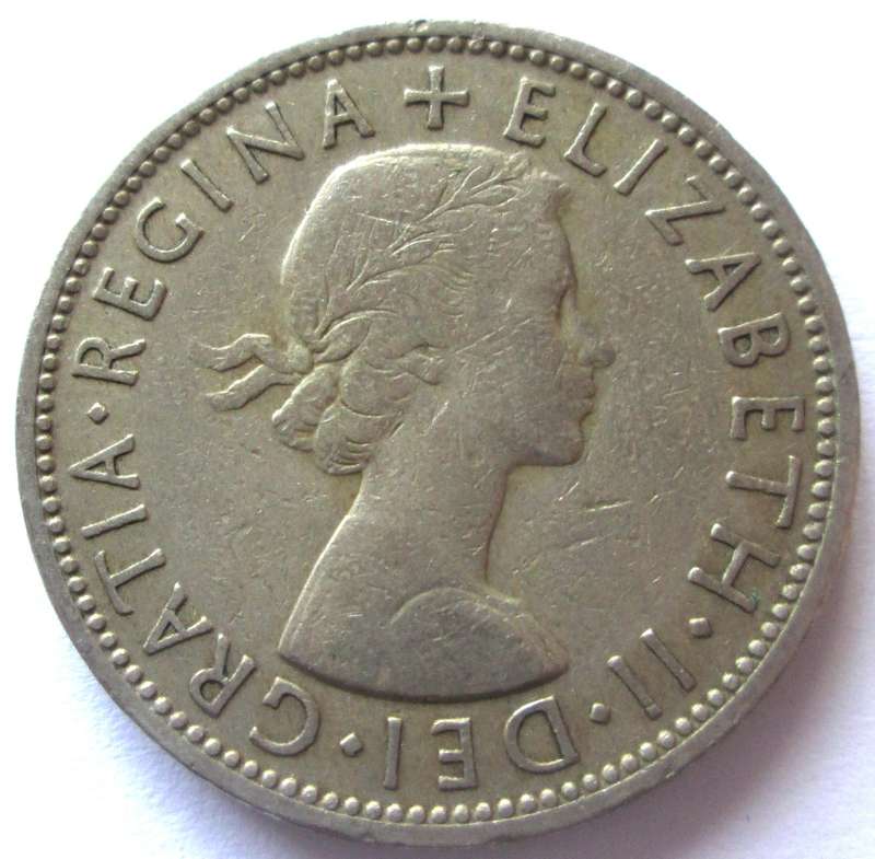 1954 Great Britain 2 Shillings