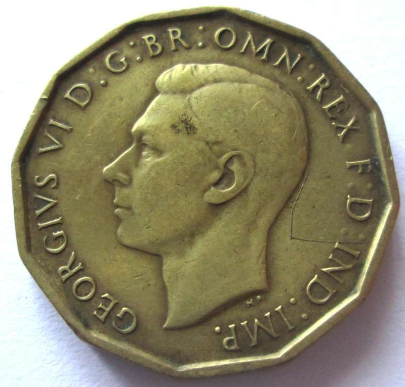 1941 Great Britain 3 Pence
