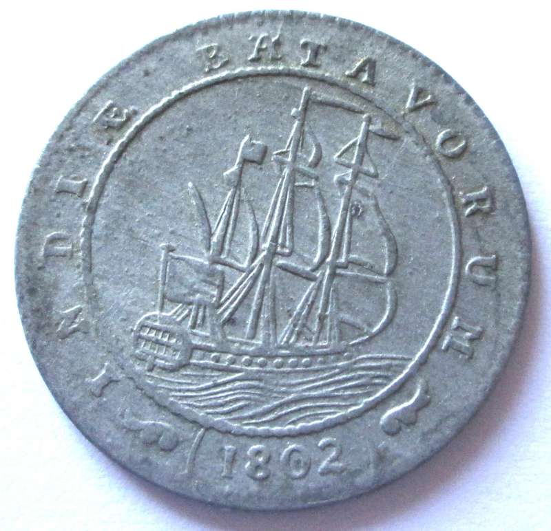 India Batavorum 1802 Token Van Riebeeck Coffee Replica