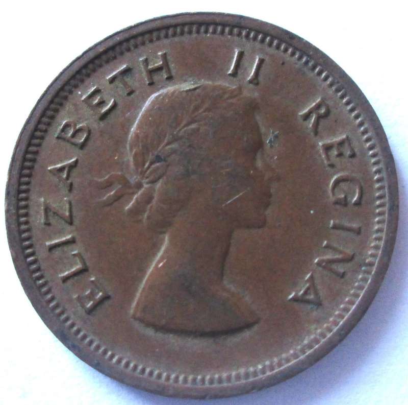1956 Union of South Africa Quarter Penny