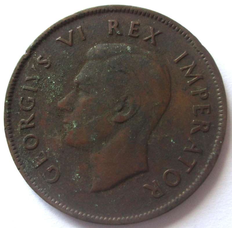 1939 Union of South Africa 1 Penny