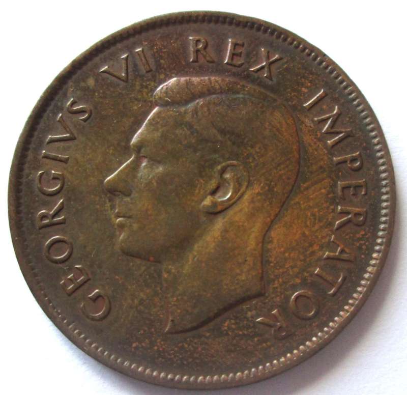 1941 Union of South Africa 1 Penny