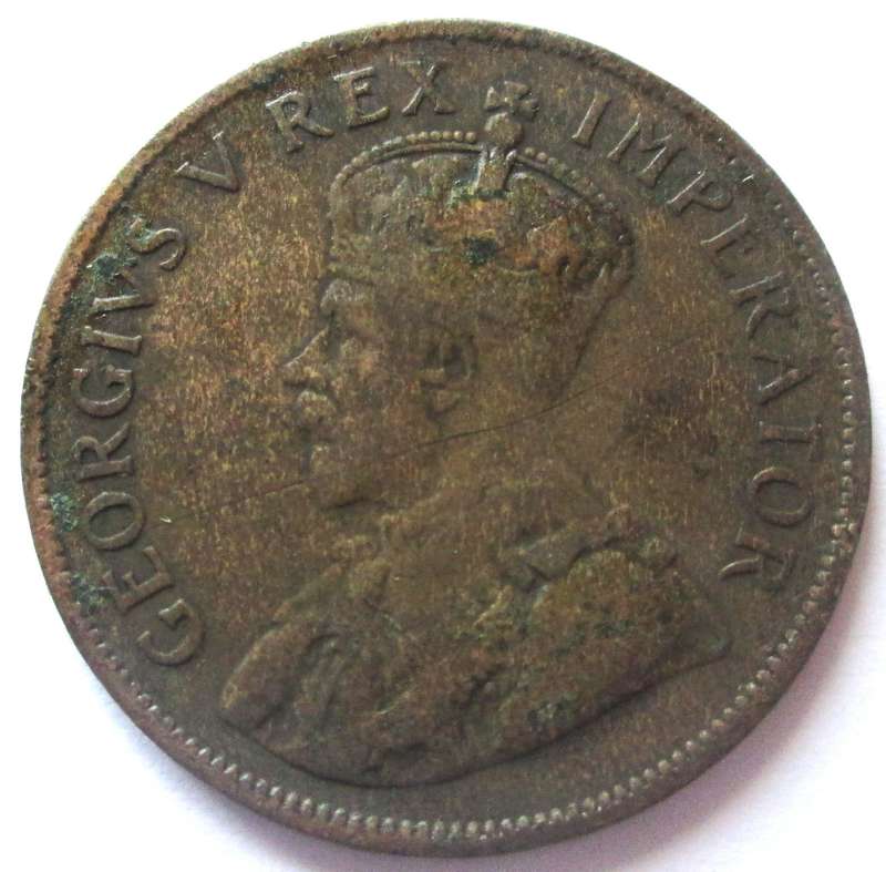 1930 Union of South Africa 1 Penny