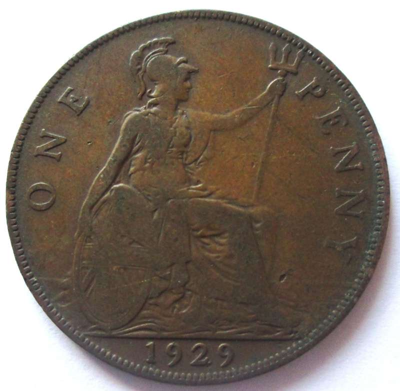 1929 Great Britain 1 Penny