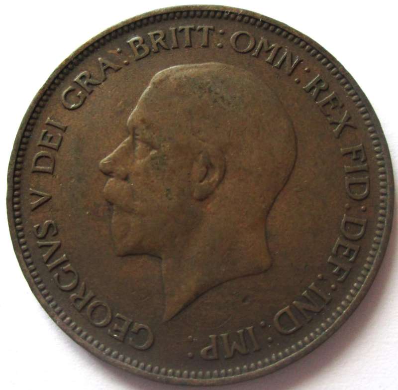 1934 Great Britain 1 Penny