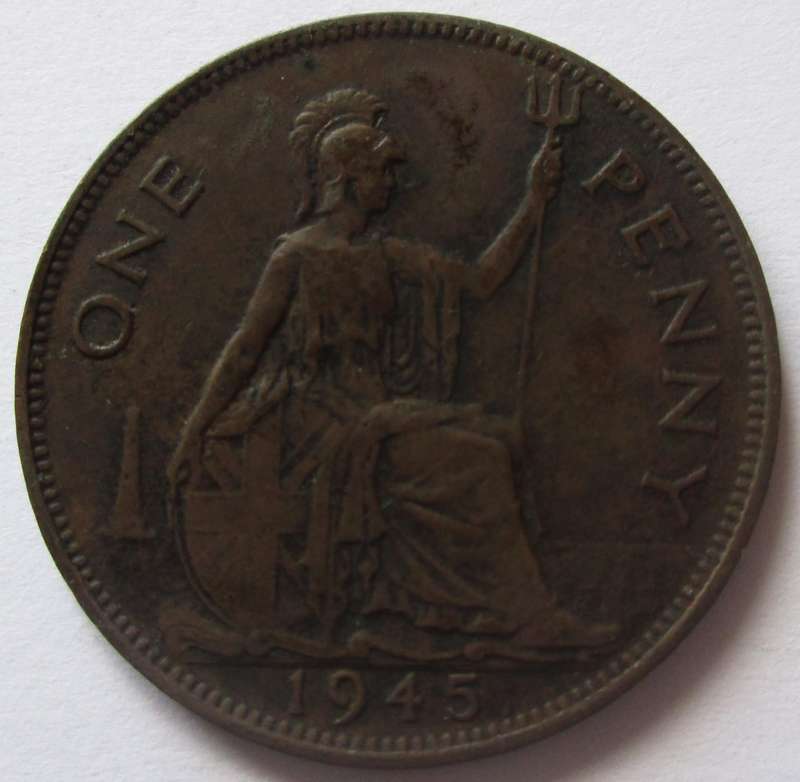 1945 Great Britain 1 Penny
