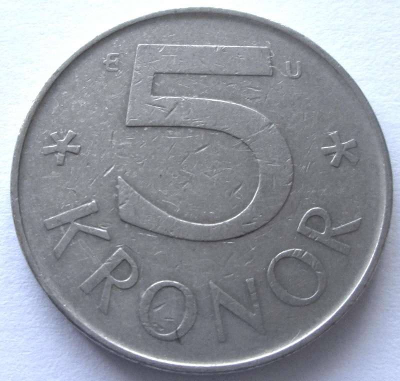 1984 Sverige 5 Kronor