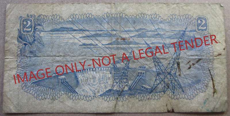 Two Rand South Africa Serial Nr D103 934078
