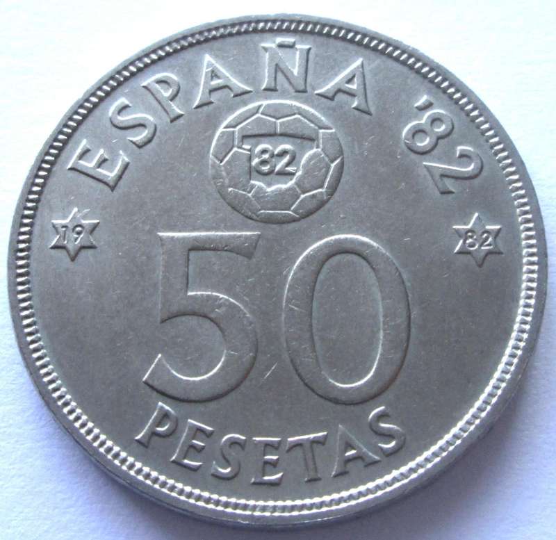 1980 Spain 50 Pesetas Commemorative