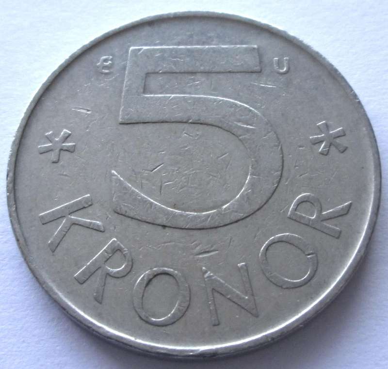 1983 Sverige 5 Kronor