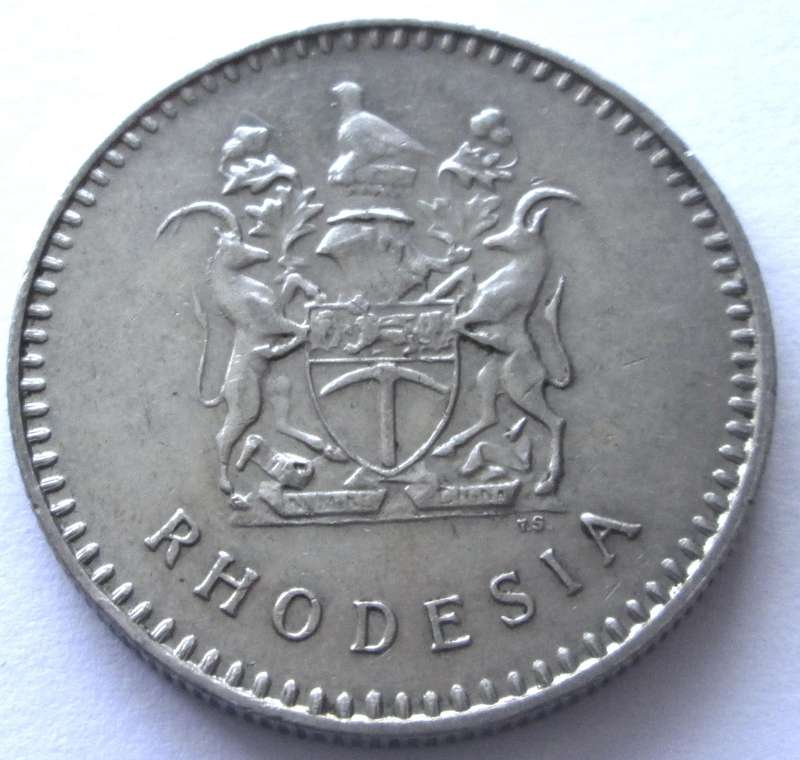 1977 Rhodesia 20 Cents