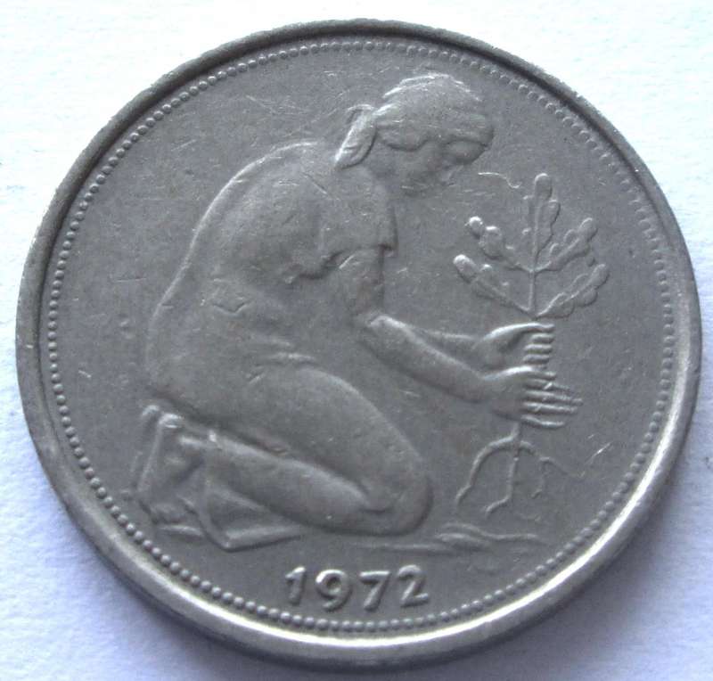 1972 Germany 50 Pfennig
