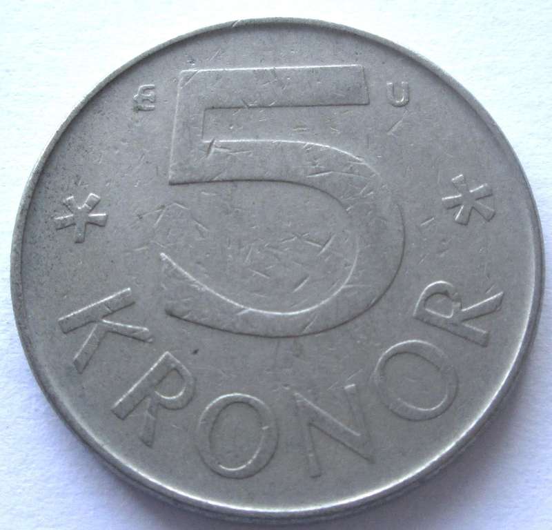 1982 Sverige 5 Kronor