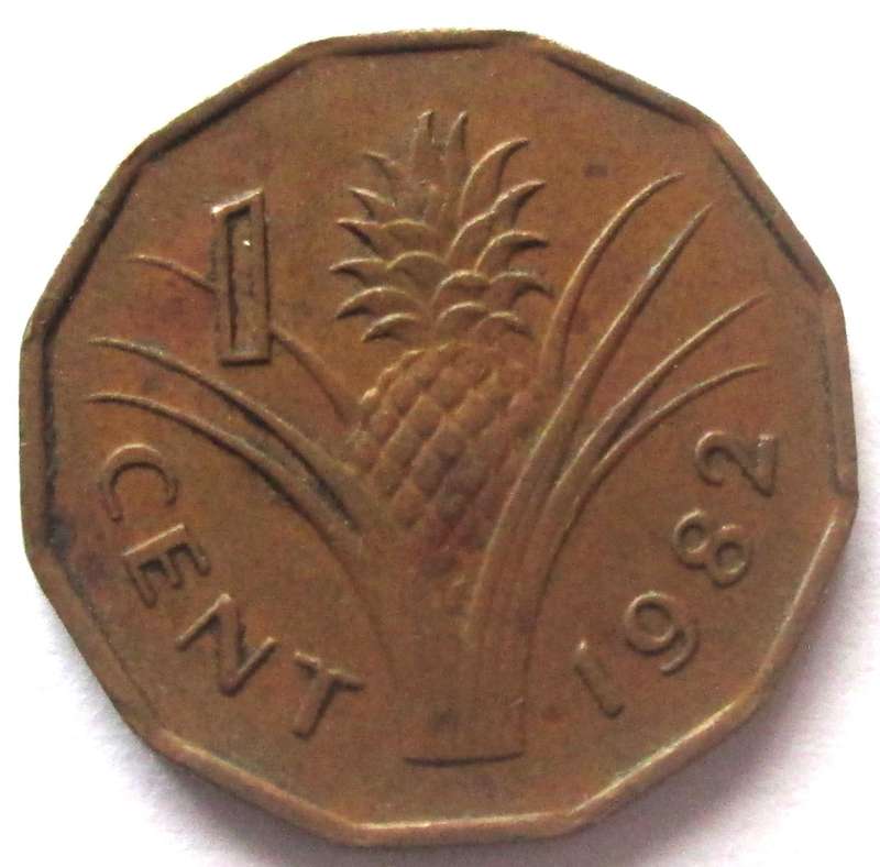 1982 Swaziland 1 Cent